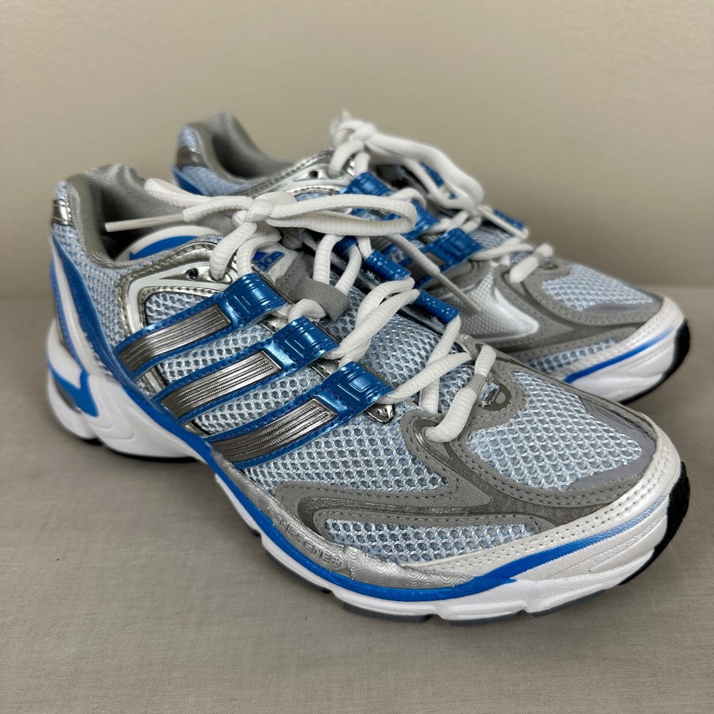 Adidas Women's 6 Supernova‎ Sequence 4 Running Shoes Silver Blue